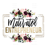 motivated entrepreneur #6242 Sublimation transfers - Heat 