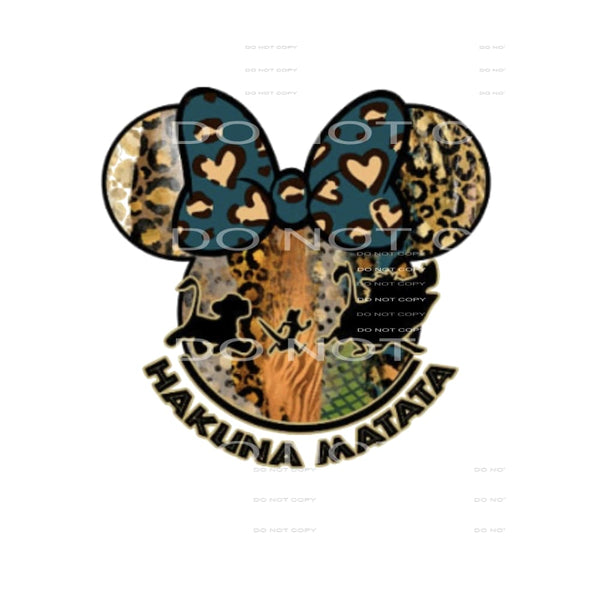 mouse ears # 2263 Sublimation transfers - Heat Transfer