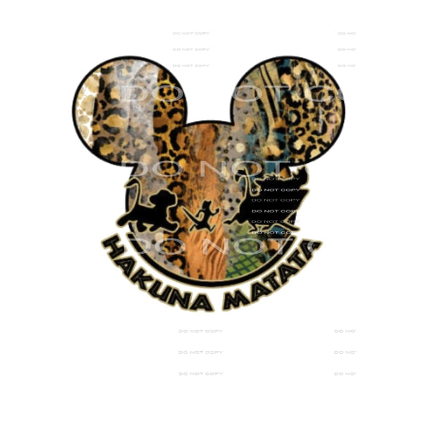 mouse ears # 2264 Sublimation transfers - Heat Transfer