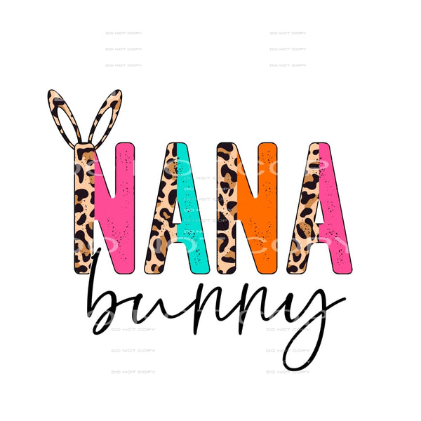 nana bunny #4542 Sublimation transfers - Heat Transfer