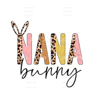 nana bunny #4543 Sublimation transfers - Heat Transfer