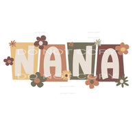 Nana retro # 6613 Sublimation transfers - Heat Transfer