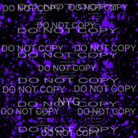 Neon Paint Splatter Sheet #12 Sublimation transfers - 13 x 9