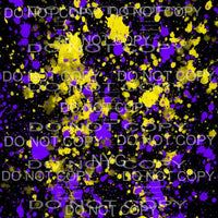 Neon Paint Splatter Sheet #14 Sublimation transfers - 13 x 9