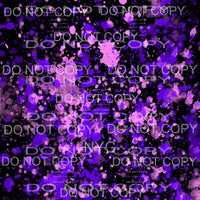 Neon Paint Splatter Sheet #18 Sublimation transfers - 13 x 9