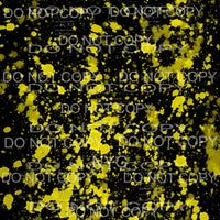 Neon Paint Splatter Sheet #6 Sublimation transfers - 13 x 9 