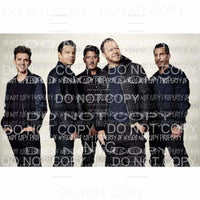 New kids on the Block 4 Sublimation transfers Heat Transfer