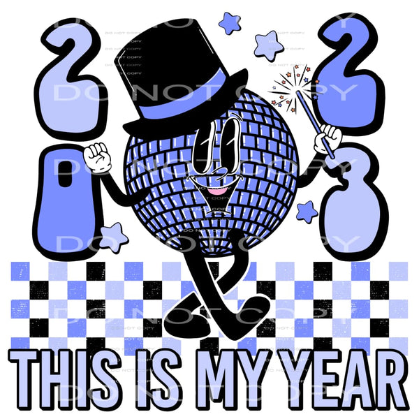 new year 2293 Sublimation transfers - Heat Transfer Graphic