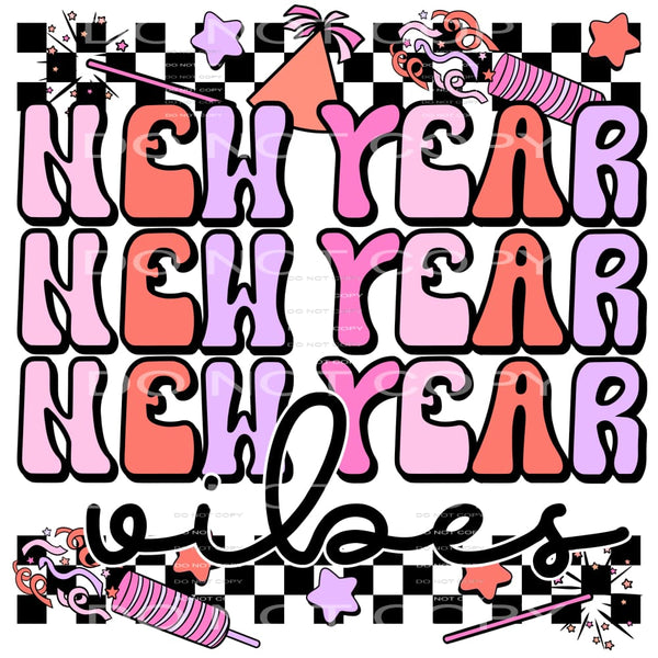new year 2294 Sublimation transfers - Heat Transfer Graphic