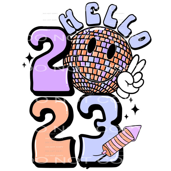 new year 2298 Sublimation transfers - Heat Transfer Graphic