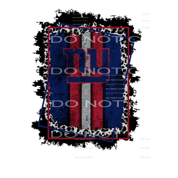 NY giants #6470 Sublimation transfers - Heat Transfer