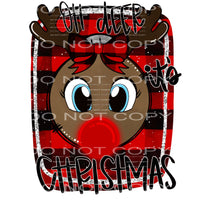 oh deer it’s Christmas #7661 Sublimation transfers - Heat 