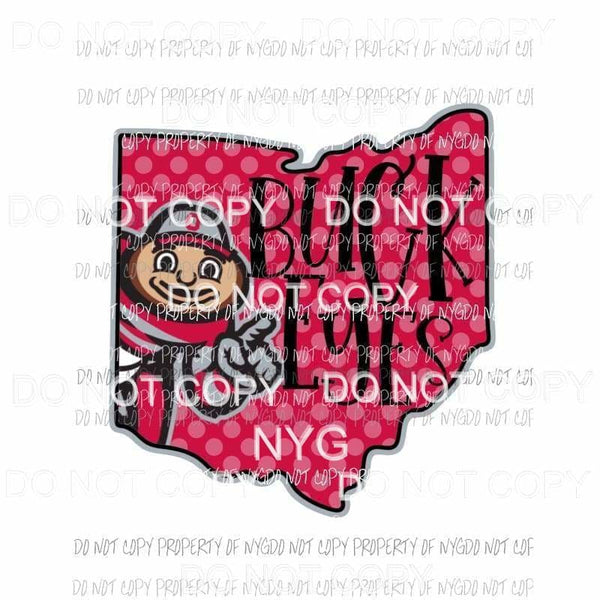 Ohio Buckeyes state Sublimation transfers Heat Transfer
