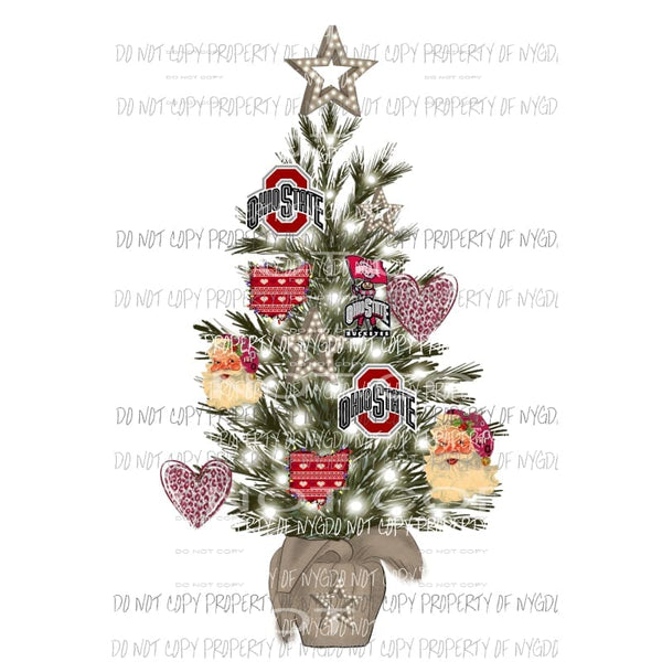 OHIO Tree 3 Sublimation transfers Heat Transfer