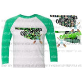 oklahoma st patricks day sublimation transfers 3 to choose from Heat Transfer