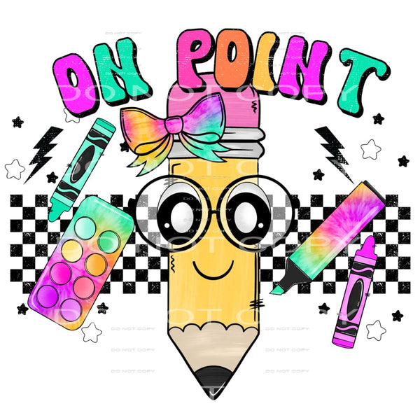 on point #7673 Sublimation transfers - Heat Transfer