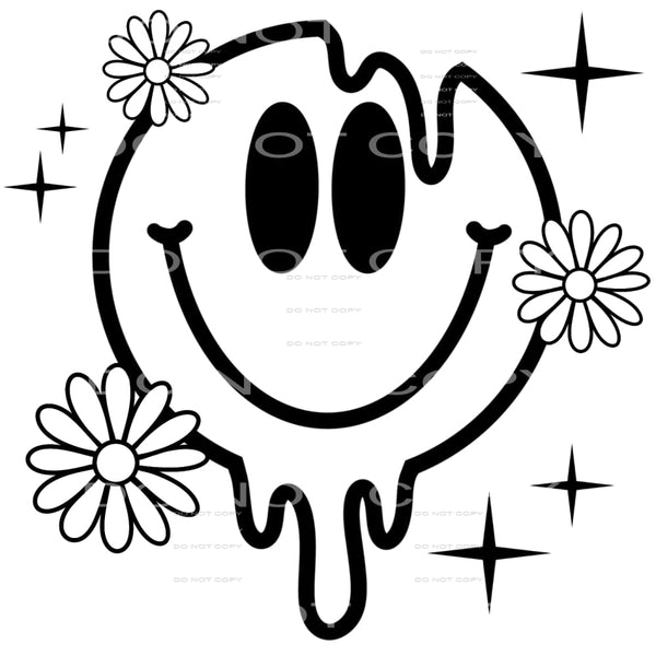 Overstimulated Smiley #4349 Sublimation transfers - Heat