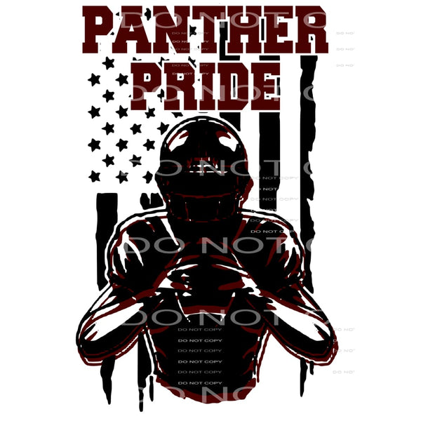 panther pride maroon Sublimation transfers - Heat Transfer