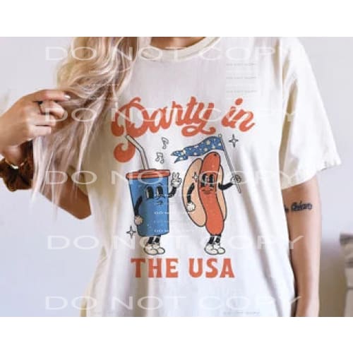party in the USA #5030 Sublimation transfers - Heat Transfer