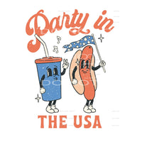 party in the USA #5030 Sublimation transfers - Heat Transfer