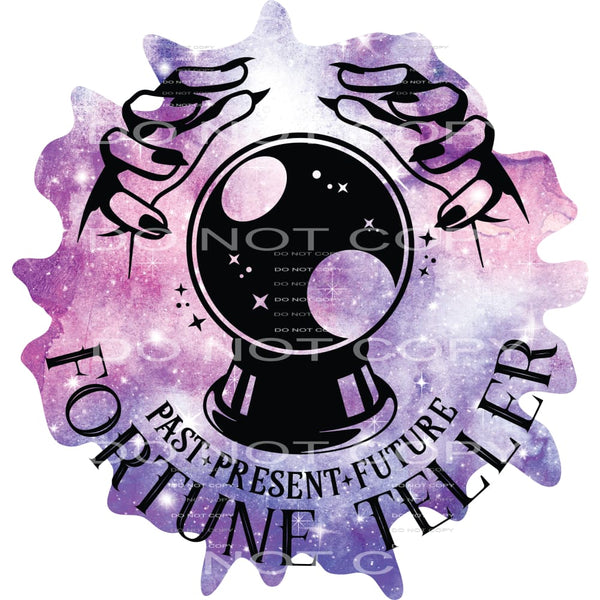 past present future fortune teller #7562 Sublimation 