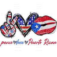 Patriotic Lips USA American 4th of July #17 Sublimation 