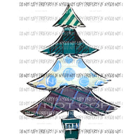 Pattern Christmas Tree #1 Sublimation transfers Heat Transfer
