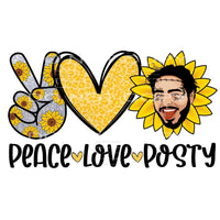 peace love posty #6028 Sublimation transfers - Heat Transfer