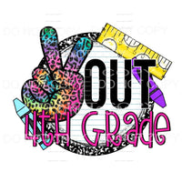 Peace Out # 3 Pre k - 4th peace out class peace out school. 