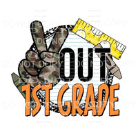 Peace Out # 5 Pre k - 4th peace out class peace out school. 