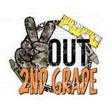 Peace Out # 5 Pre k - 4th peace out class peace out school. 