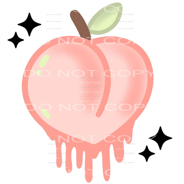 Peach #4322 Sublimation transfers - Heat Transfer Graphic
