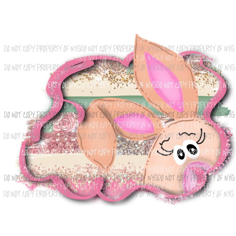 martodesigns - Peek a boo bunny easter 2 Sublimation