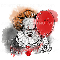Pennywise #1 Sublimation transfers - Heat Transfer
