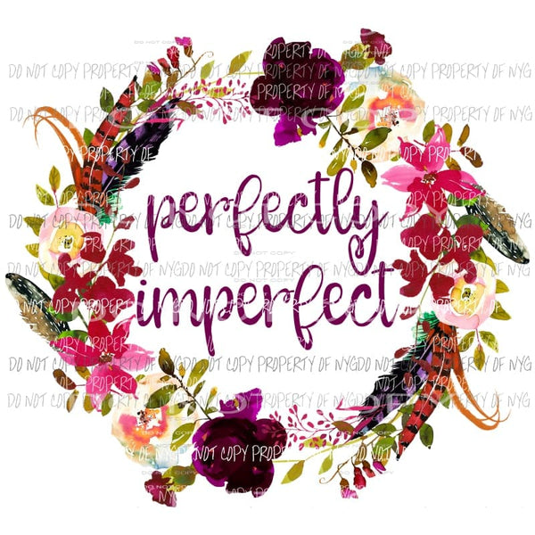 Perfectly Imperfect Sublimation transfers Heat Transfer