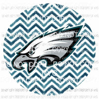 Philadelphia Eagles chevron circle Sublimation transfers Heat Transfer