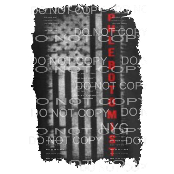 phlebotomist flag Sublimation transfers - Heat Transfer
