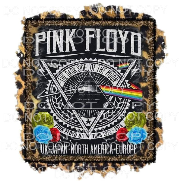 Pink Floyd The Dark Side Of The Moon Leopard Sublimation 