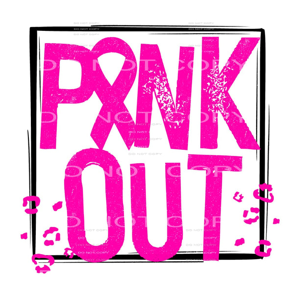 pink out #8342 Sublimation transfers - Heat Transfer