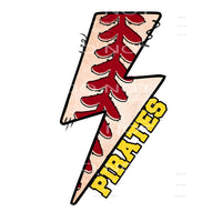 Pirates baseball # 55599 Sublimation transfers - Heat 
