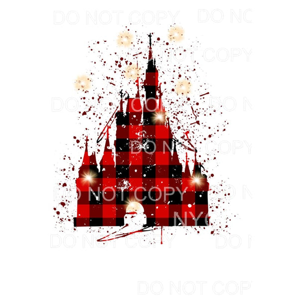 Plaid Castle # 7013 Sublimation transfers - Heat Transfer