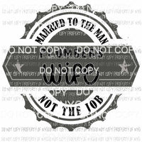 Plumbers Wife Sublimation transfers Heat Transfer