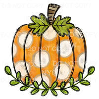 Polka Dot Pumpkin # 901 Sublimation transfers - Heat 