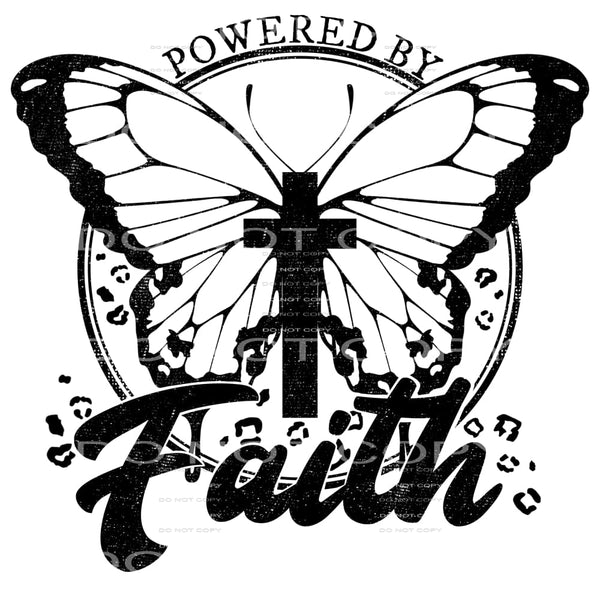 powered by faith #7837 Sublimation transfers - Heat Transfer