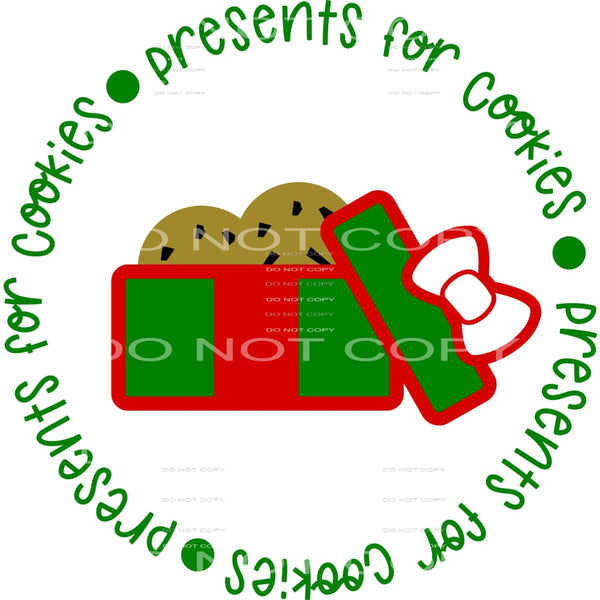 presents for cookies #7506 Sublimation transfers - Heat 