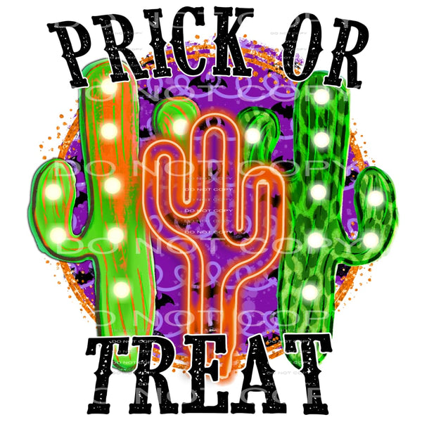 prick or treat #8343 Sublimation transfers - Heat Transfer