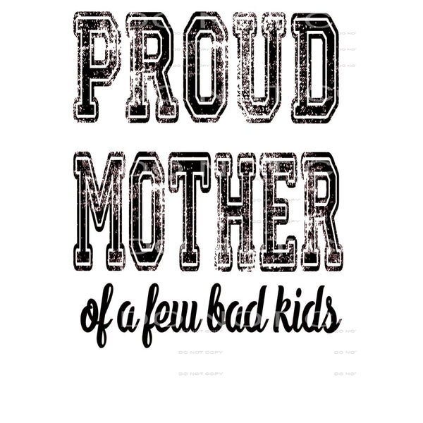 Proud mother # 2627 Sublimation transfers - Heat Transfer