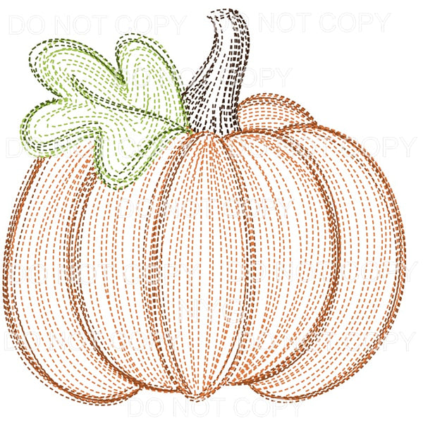 Pumpkin # 207 Sublimation transfers - Heat Transfer