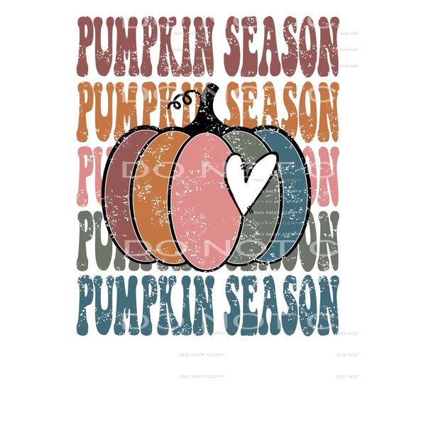 pumpkin season # 44913 Sublimation transfers - Heat Transfer