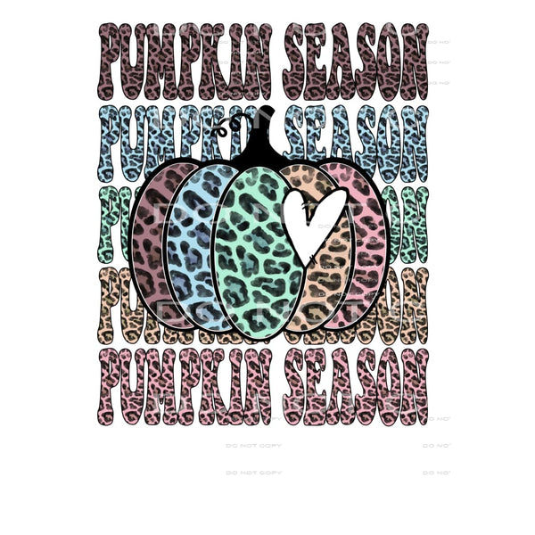 Pumpkin Season # 44914 Sublimation transfers - Heat Transfer